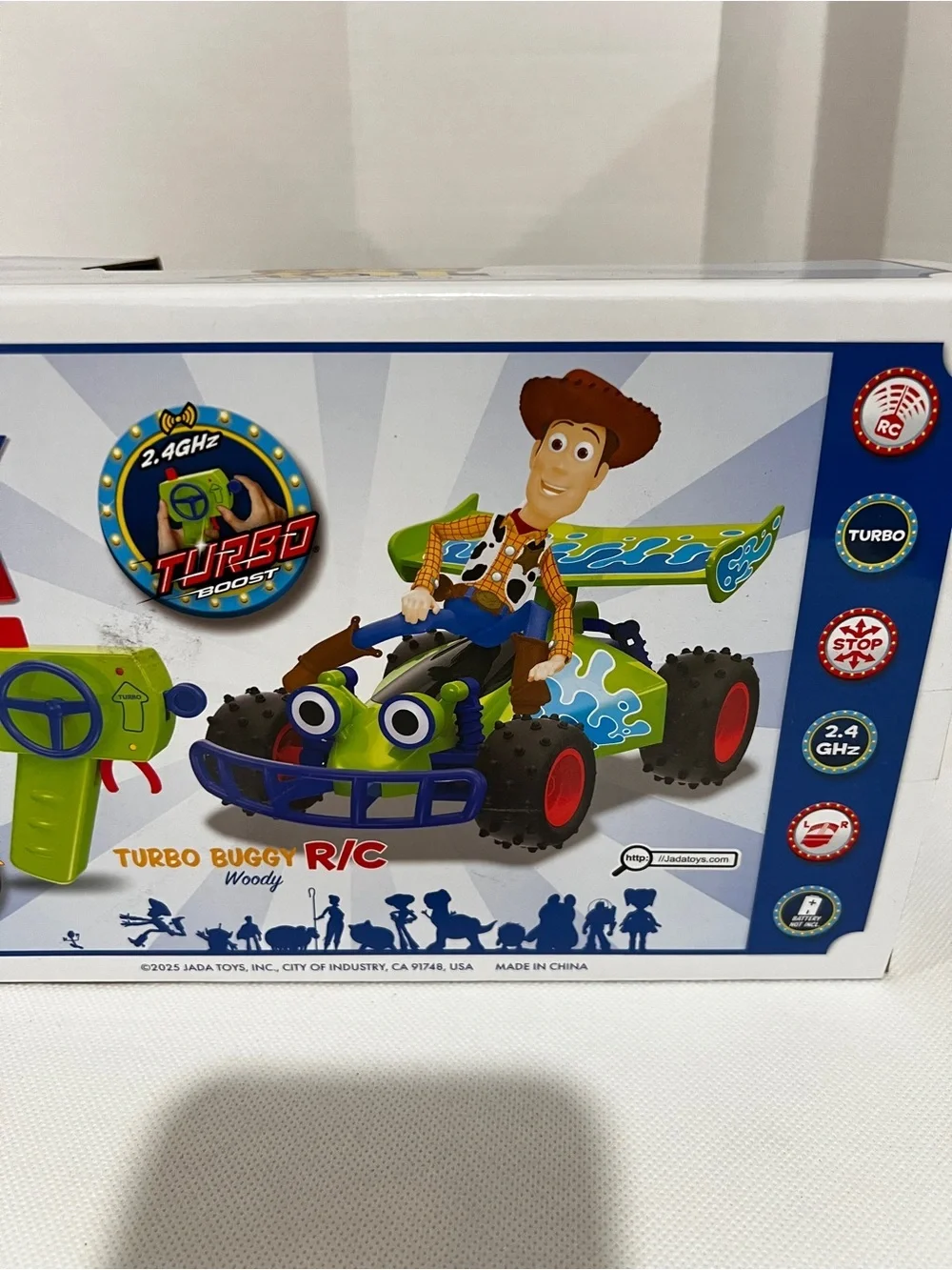 Disney Parks Toy Story Woody Turbo Buggy R/C Ages 4+ Toy For kids